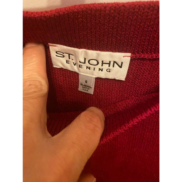 St John knit maxi skirt size 6 see measurements - Picture 4 of 5